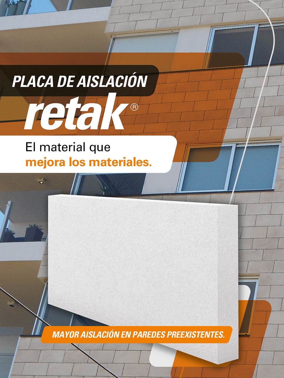 Placa de aislación retak®